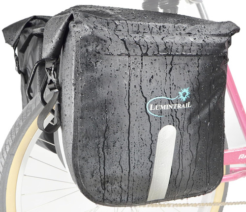 Impermeable Doble Alforja Bicicleta Bolsas 46l Bolsa Capacid