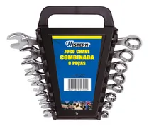Comprar Kit 8 Chave Combinada Jogo 6 A 15 Aço Boca Fixa E Estrela