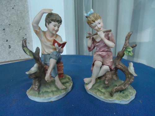 Pareja Figuras Lefton China-hand  