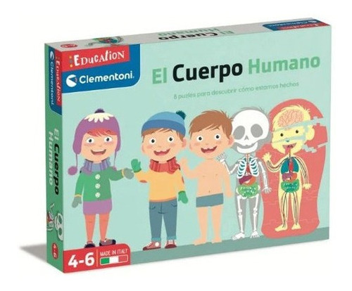 Clementoni Kit De Aprendizaje Infantil Cuerpo Humano