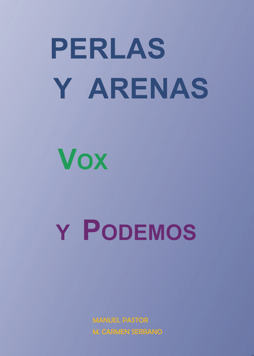 Perlas Y Arenas, Vox Y Podemos