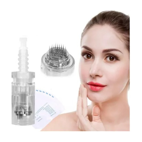 Agujas Cabezal Para Dermapen Cartucho Pin 36 Repuesto Facial