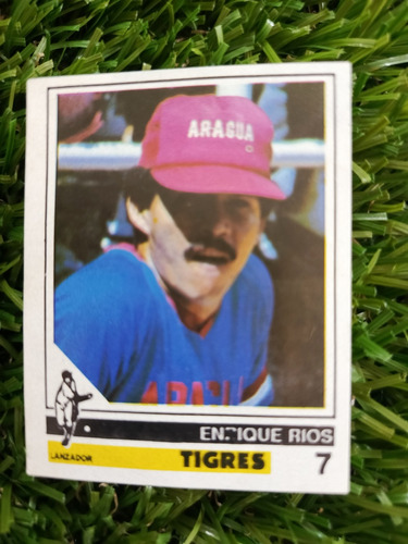 1991 Béisbol Profesional Venezolano Enrique Ríos #7