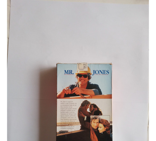Pelicula En Vhs Titulo : Mr.jones (Usado)