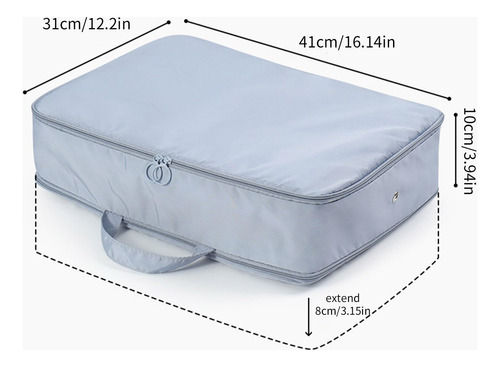 Cubos Comprimir Viajar, Bolsa Equipaje Expansible.