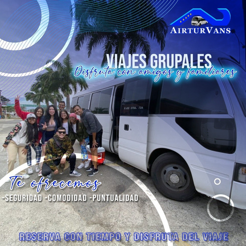 Imagen 1 de 4 de Servicio Transporte Traslado Turismo Fullday Aeropuerto Vans