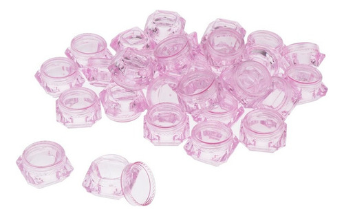 30 Unids Mini Envase Cosmético Botella De Plástico De