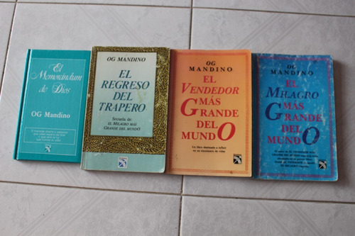 Libros  Og Mandinoel Vendedor Mas Grande Del Mundo, Regreso