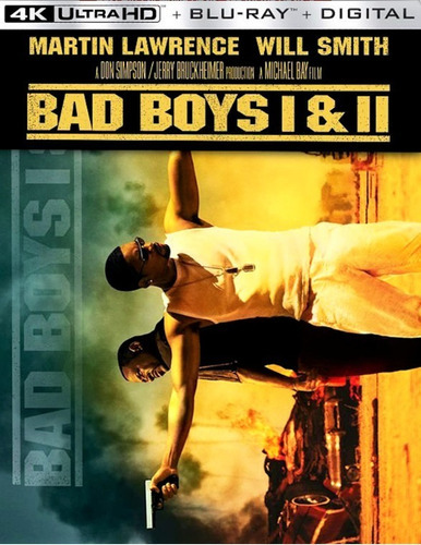 Bad Boys 1 Y 2 Boxset Pelicula 4k Ultra + Blu-ray + Digital