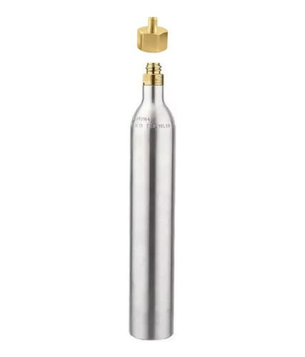 Cilindro De Alumínio Para Co2 Padrão Sodastream + Adaptador
