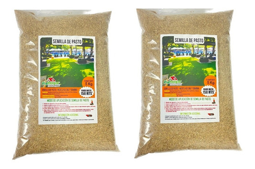 Semilla De Pasto Mezcla Germinaplus Clima Templado 10k 400m2