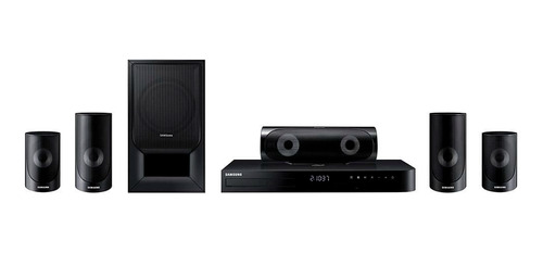 Sistema de cine en casa Samsung HT-J5520wk de 1000 W con función de karaoke, color negro, 110 V