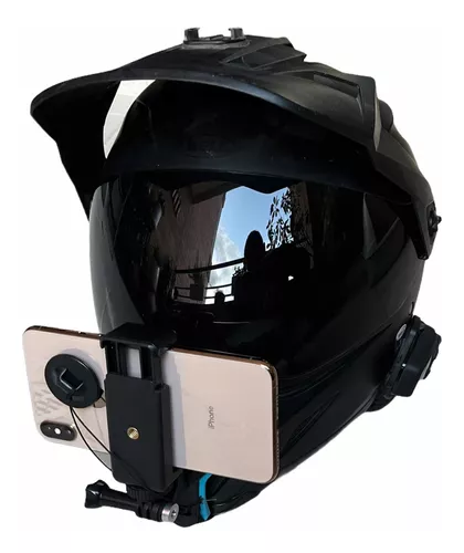 GENERICO Soporte Gopro Frontal Y Lateral Para Casco De Moto-bicicleta