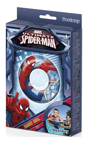 Salvavidas Inflable Circular Marvel Spiderman Bestway