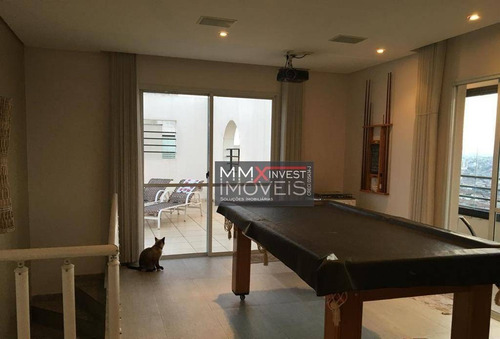 Imagem 5 de 22 de Apartamento Duplex Com 3 Dormitórios Para Alugar, 328 M² Por R$ 7.500,00/mês - Santana (zona Norte) - São Paulo/sp - Ad0017
