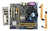 Comprar Kit Placa-mãe Lga 775 + Intel Dual Core + Pci Express+ Sata 