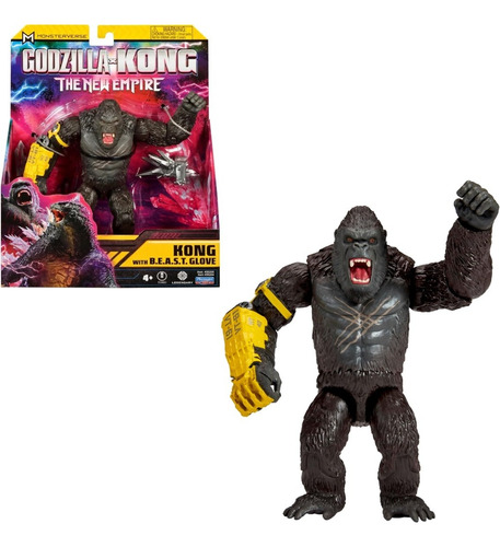 Figura Articulada Godzilla X Kong  The New Empire- Kong 