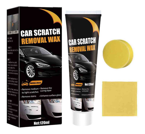 Cera Para Pulir Arañazos De Coche, Pintura Negra En Pasta Pa