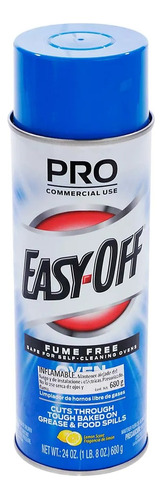 Easy-off Limpiador De Hornos Libre De Gases Lemon Scent 680g