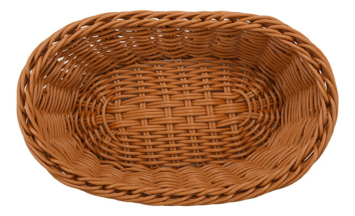 Mz Cesta De Pan Tejida De Mimbre Ovalada, Cesta De