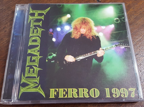 Megadeth - Ferro 1997 Cd Buenos Aires Metallica Slayer 
