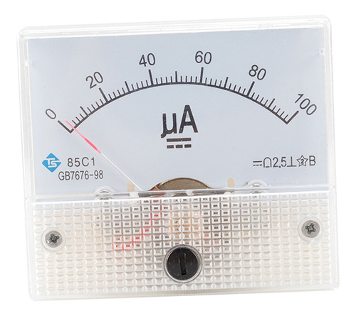 Imagen 4 de 12 de Amperímetro Amperímetro Dc Medidor De Batería Cc 0-100ua