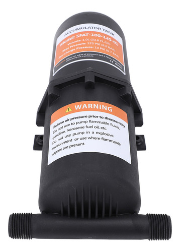 Tanque Acumulador Prepresurizado De 1 Litro 125 Psi 1/2 PuLG