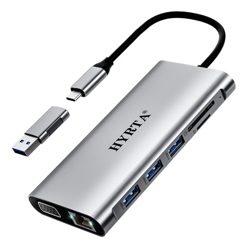 Displaylink Usb C Docking Station Dual Monitor, 12 En 1 U...