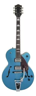Guitarra eléctrica Gretsch Streamliner G2420T hollow body de arce riviera blue brillante con diapasón de laurel