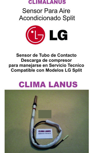 Sensor Tubo De Descarga Del Compresor LG