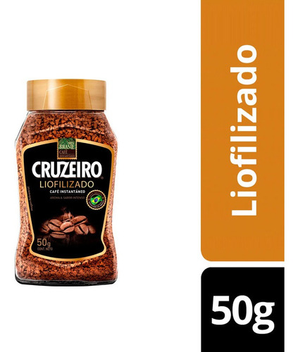 Cafe Instantaneo Liofilizado Cruzeiro 50gr(2unidad)-super