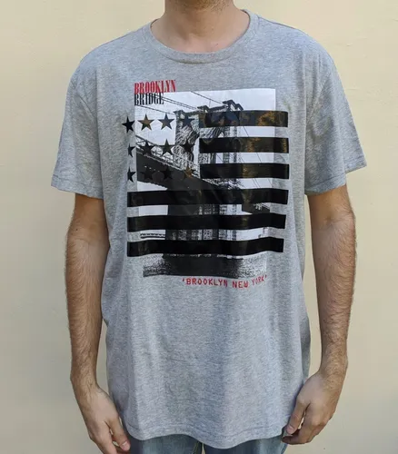 Remera Free State By Aéropostale Brooklyn Bridge