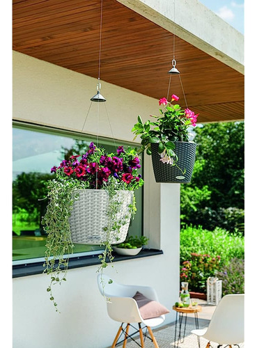 Lechuza Nido Cottage 35 All-in-one Cesta Colgante Jardinera
