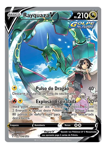 Rayquaza-V (194/203), Busca de Cards