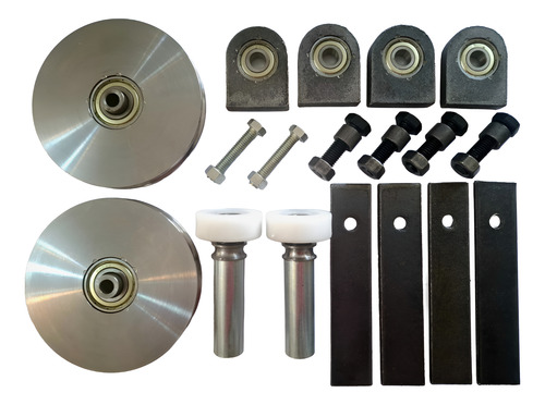 Kit Roldanas Portão Basculante Modelo 4 - 4 Polegadas