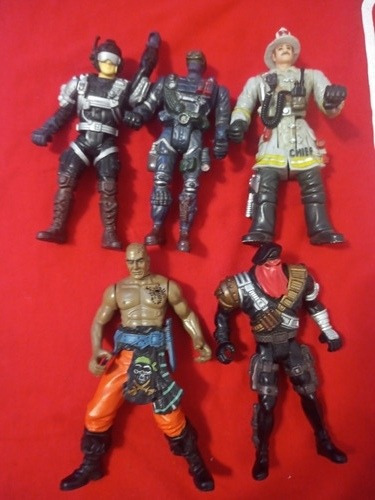 Figuras Lanard G.i.joe (5piezas)