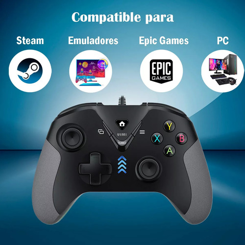 Control Alambrico Para Xbox 360 Y Pc Windows Gamepad