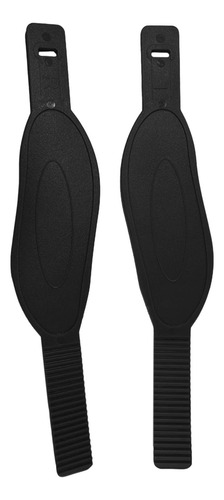 2x Correas De Pedal De Bicicleta Estática Ajustables Para