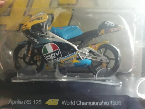 Coleccion Valentino Rossi Aprilia Rs 125 Wc 1996