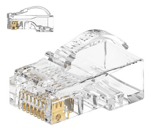 Iselek Rj45 Cat 5e Conector Extremo Cerrado Enganche Enchufe