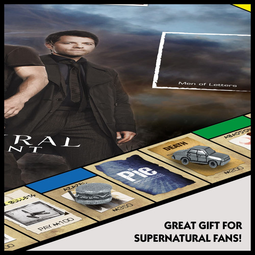 Juego De Mesa Winning Moves Supernatural Monopoly Para Mayor