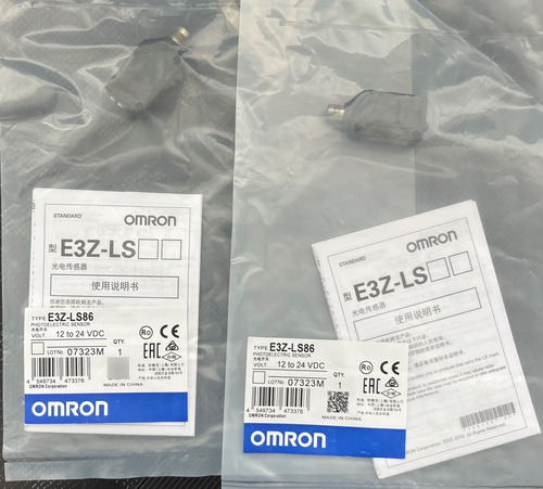 Sensor Fotoeléctrico Omron E3z-ls Pnp 12 A 24 Vdc
