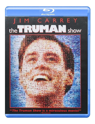 The Truman Show Blu Ray Jim Carrey Película Nuevo