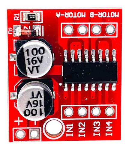 Controlador Dual L298n Mini Para Motores Puente H