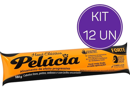 Kit Henê Pelúcia Forte 180g