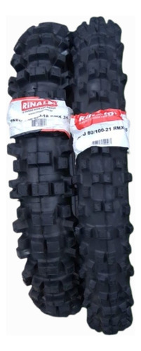 Juego Cubiertas Cross Rinaldi Xr 300 Tornado 250 Crf 230 250