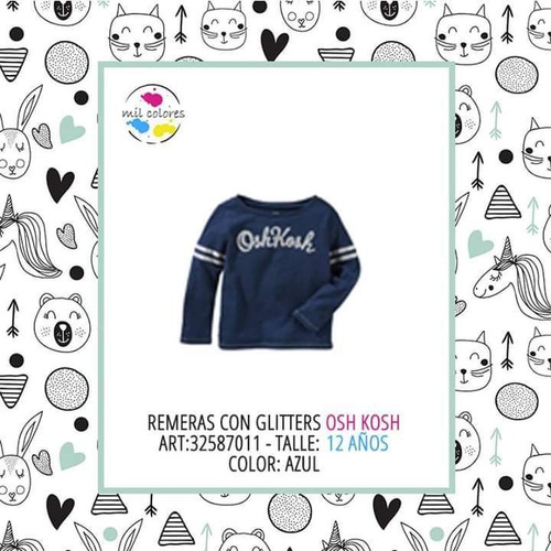 Remera Tommy Hilfiger Nenas Importadas Brillitos 8 10 12 14