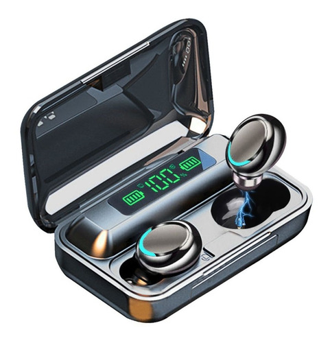 Imagen 8 de 8 de Auriculares Bluetooth Jazak F9 Tactiles + Powerbank 2200mah