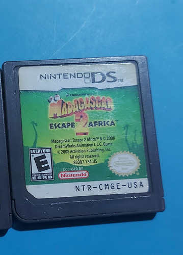 Jogos De Nintendo Dsi Madagascar Escape 2 África