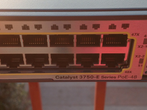 Switch Cisco Ws-c3750e-48pd-s Poe Gigabit Nuevo